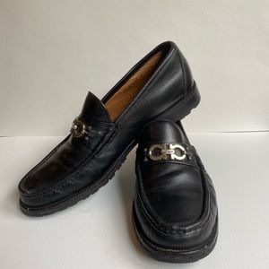 Ferragamo classic black loafer